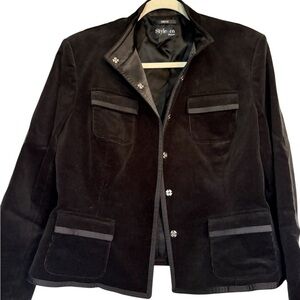 Style & Co. Woman’s Black Blazer Jacket